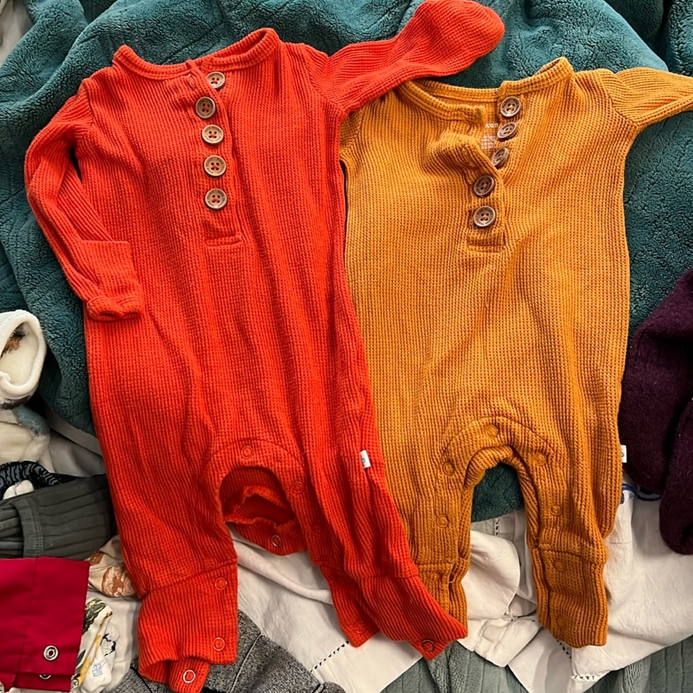 Posh peanut thermal onesie